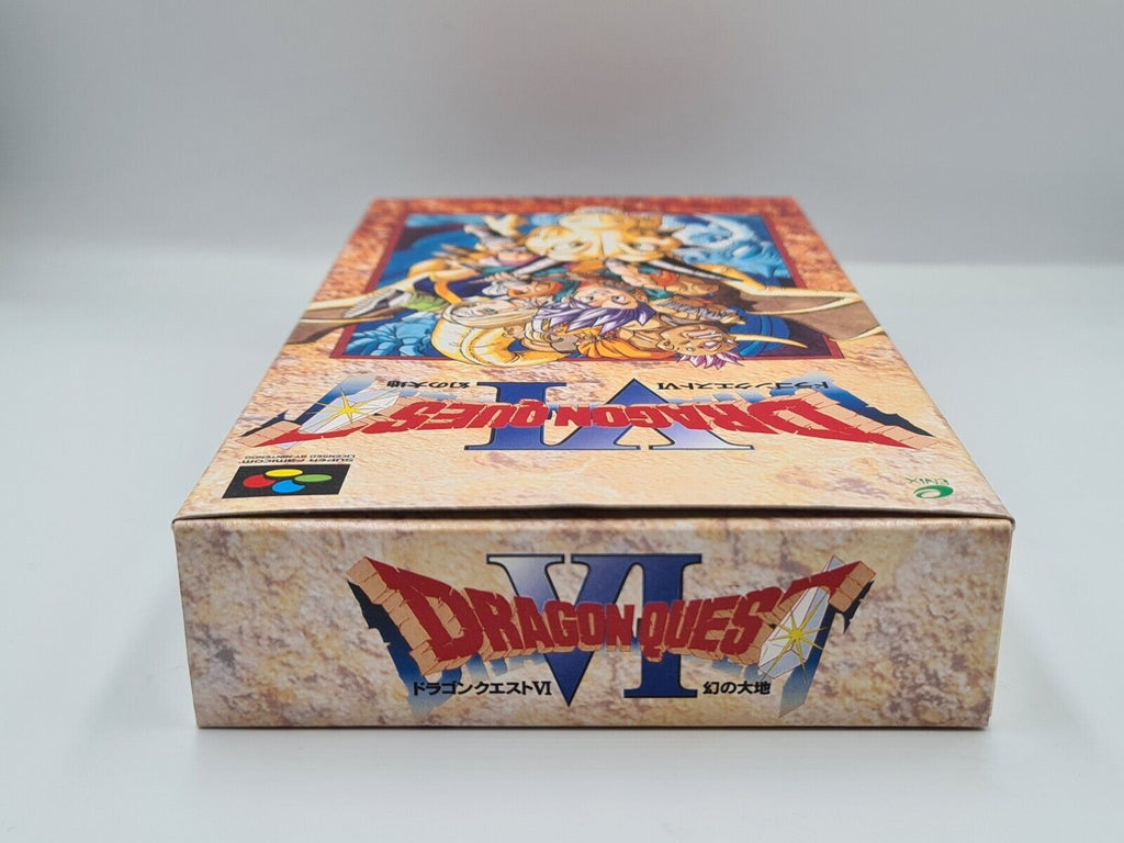 SFC Super Famicom Dragon Quest VI mit OVP und Anleitung Japan - T-Retro-Games 