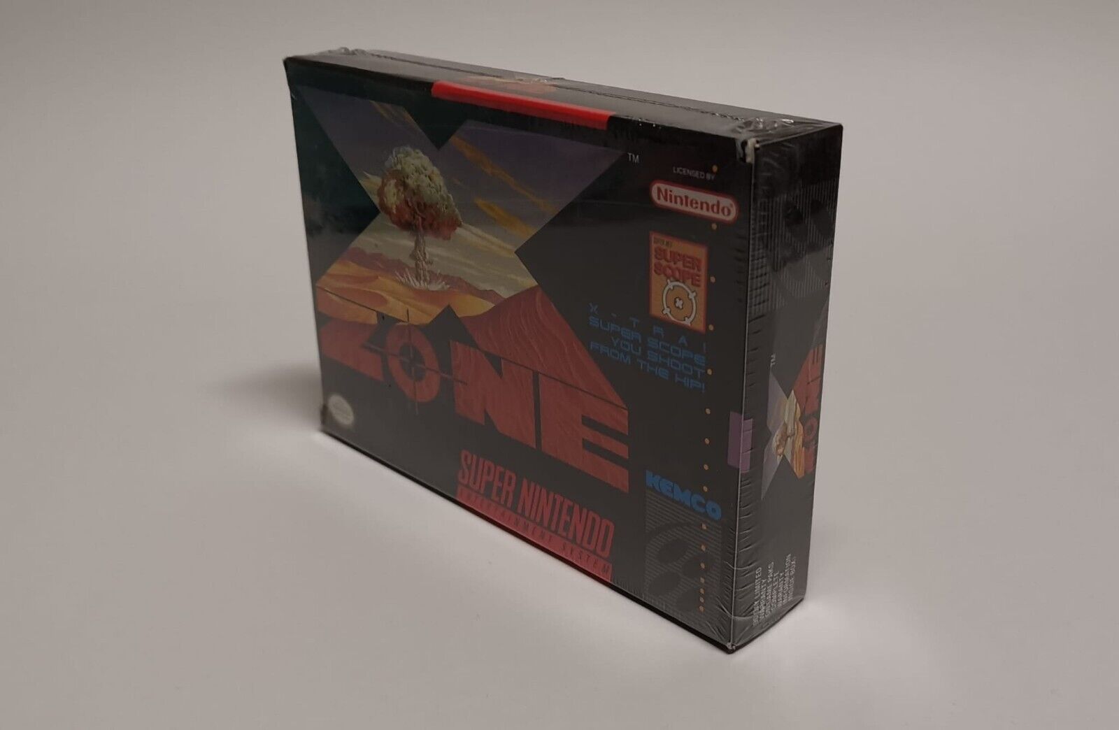 SNES Super Nintendo X-Zone - NEU - New - Sealed OVP - NTSC USA - T-Retro-Games 