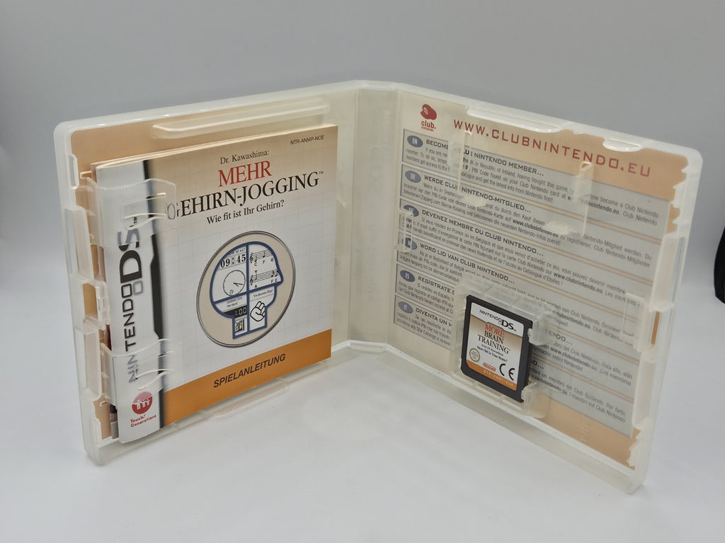 Nintendo DS Mehr Gehirn-Jogging mit OVP und Anleitung NOE