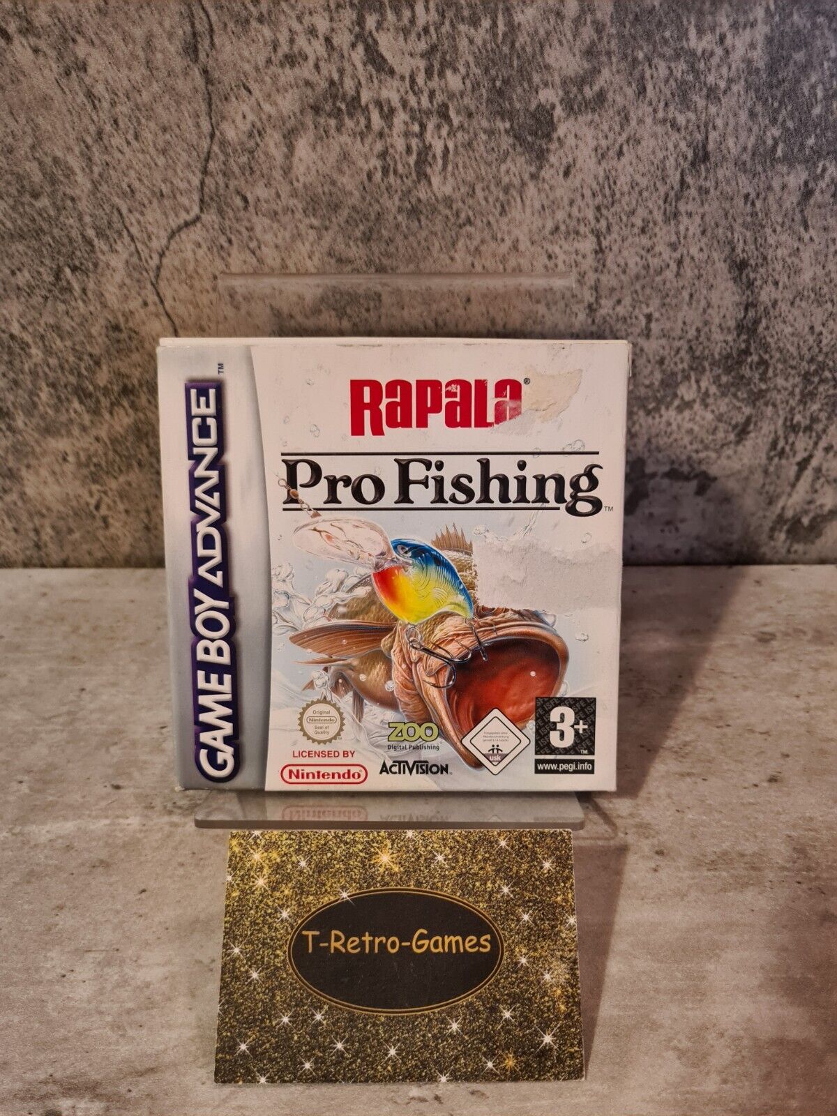 Nintendo Gameboy Advance Rapala Pro Fishing mit OVP und Anleitung EUR - T-Retro-Games 