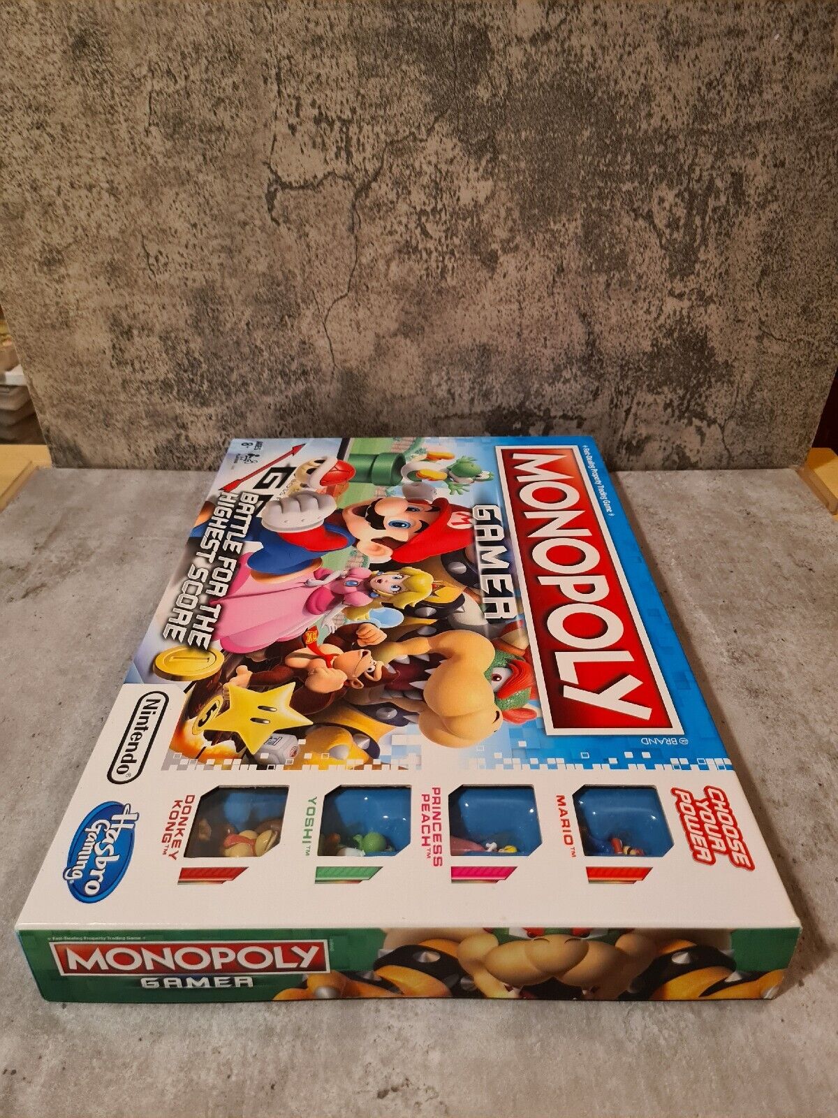 Monopoly Gamer Super Mario Hasbro Sealed Neu New Englisch English - T-Retro-Games 
