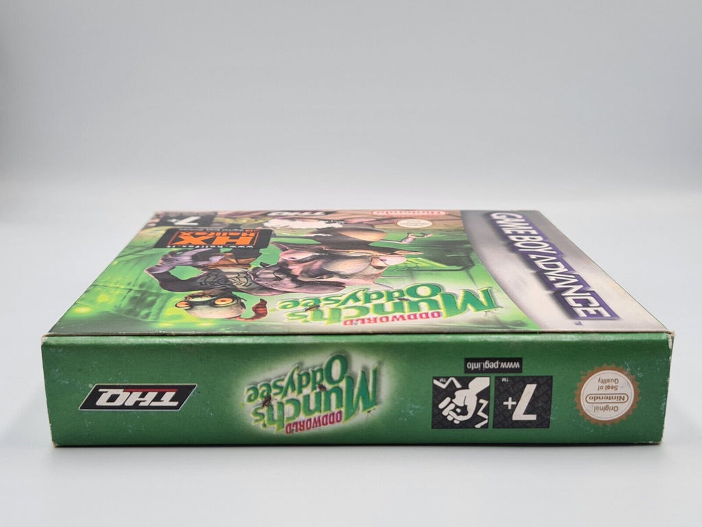 Nintendo Game Boy Advance Oddworld Munch's Odysee mit OVP und Anleitung EUR - T-Retro-Games 