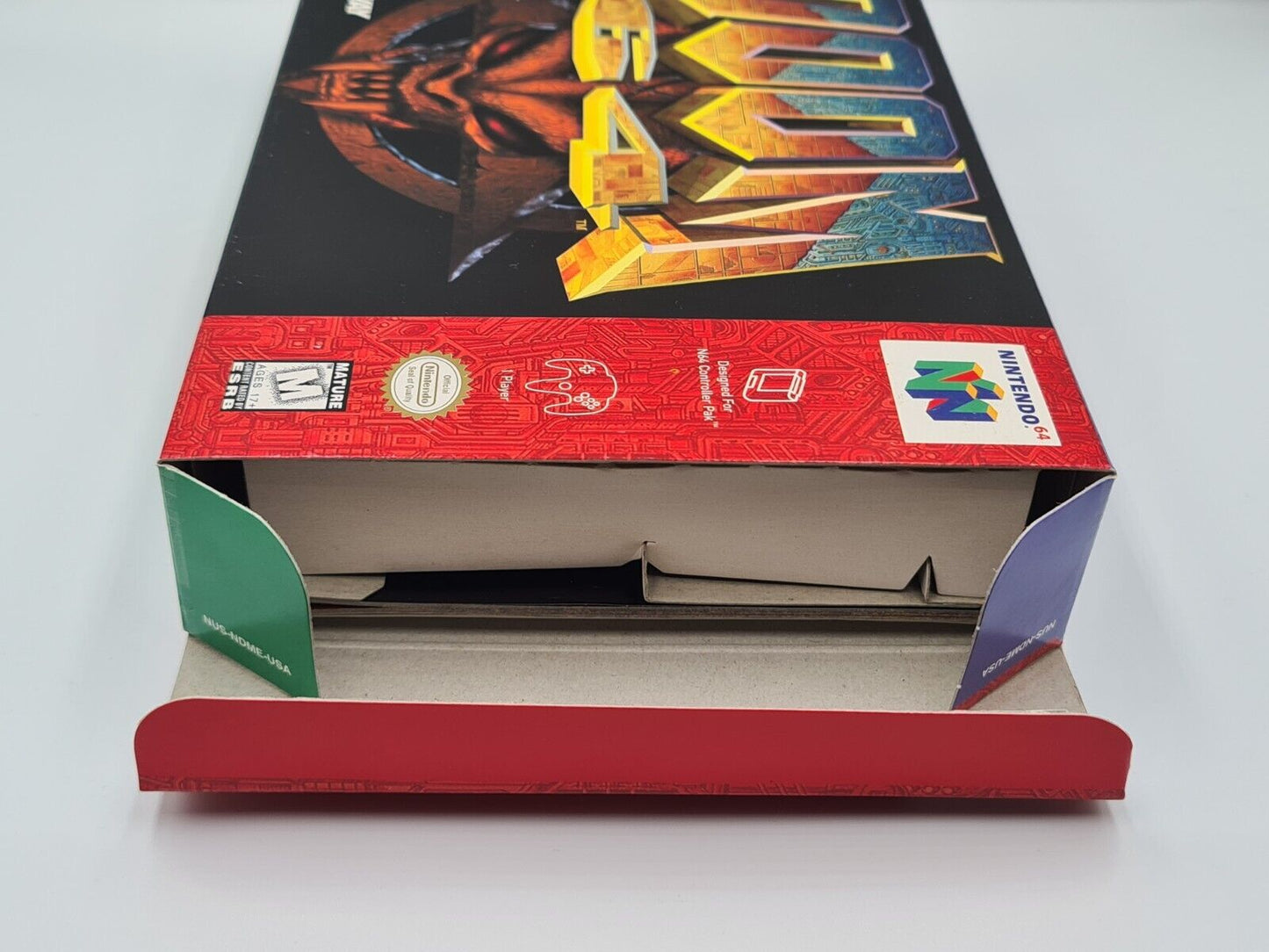 N64 Nintendo 64 Doom 64 mit OVP und Anleitung USA NTSC - T-Retro-Games 