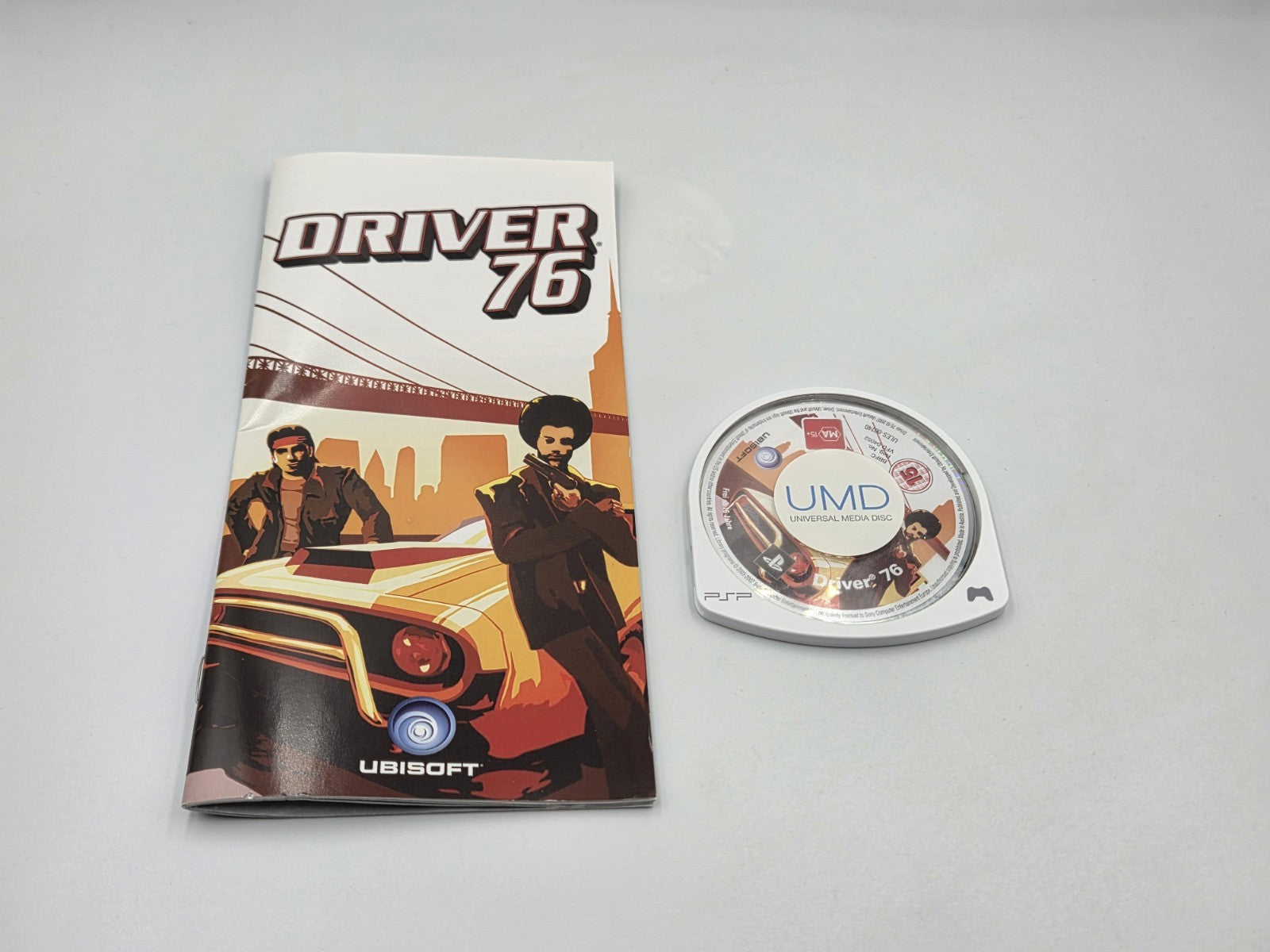 Sony PSP Spiel Driver 76 mit OVP und Anleitung Deutsch