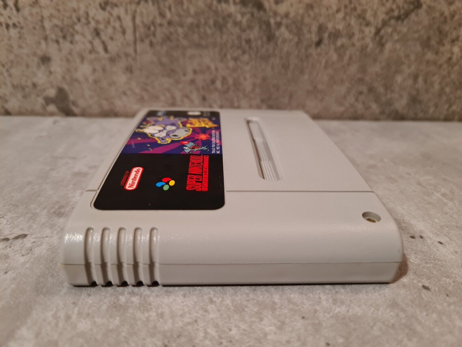 SNES Super Nintendo Eek! The Cat UKV Modul - T-Retro-Games 