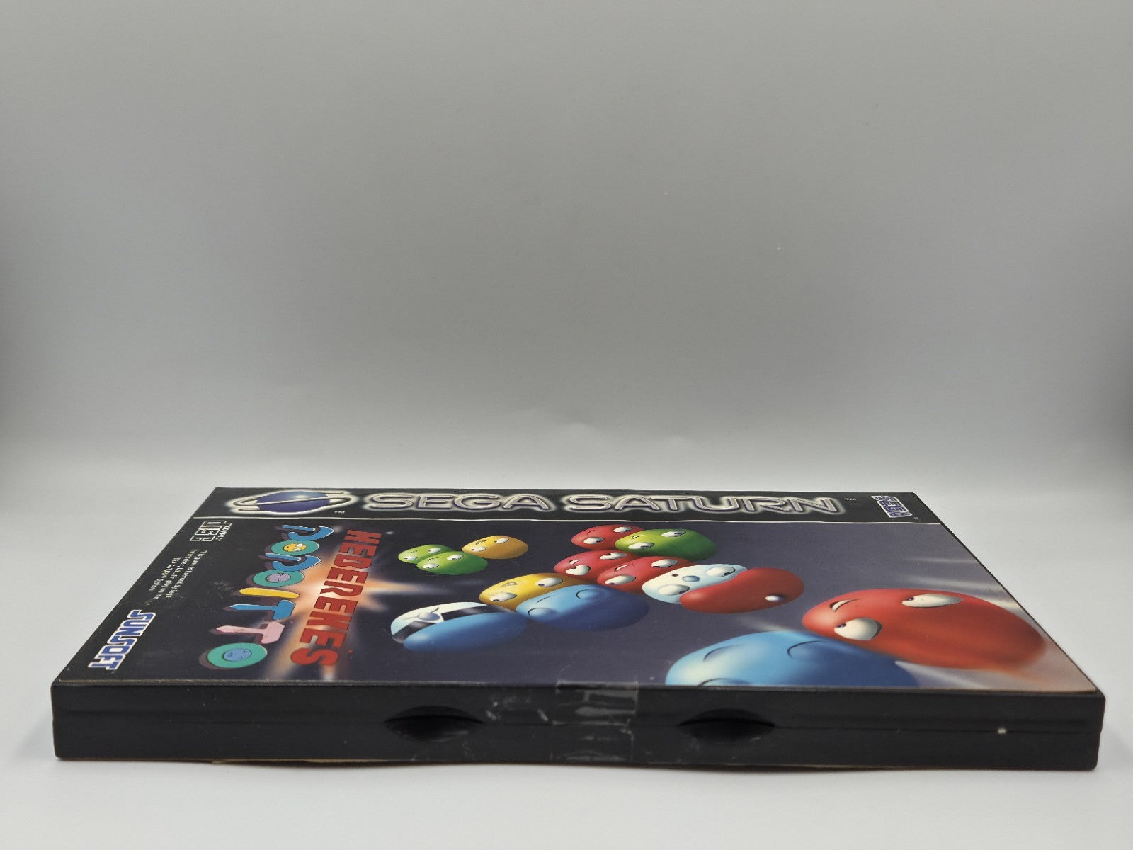 Sega Saturn Spiel Heberekes Popoitto mit OVP und Anleitung  Multilingual