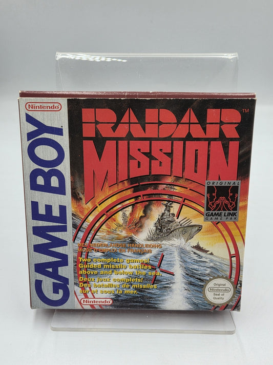Nintendo Game Boy Classic Spiel Radar Mission mit OVP und Anleitung FAH