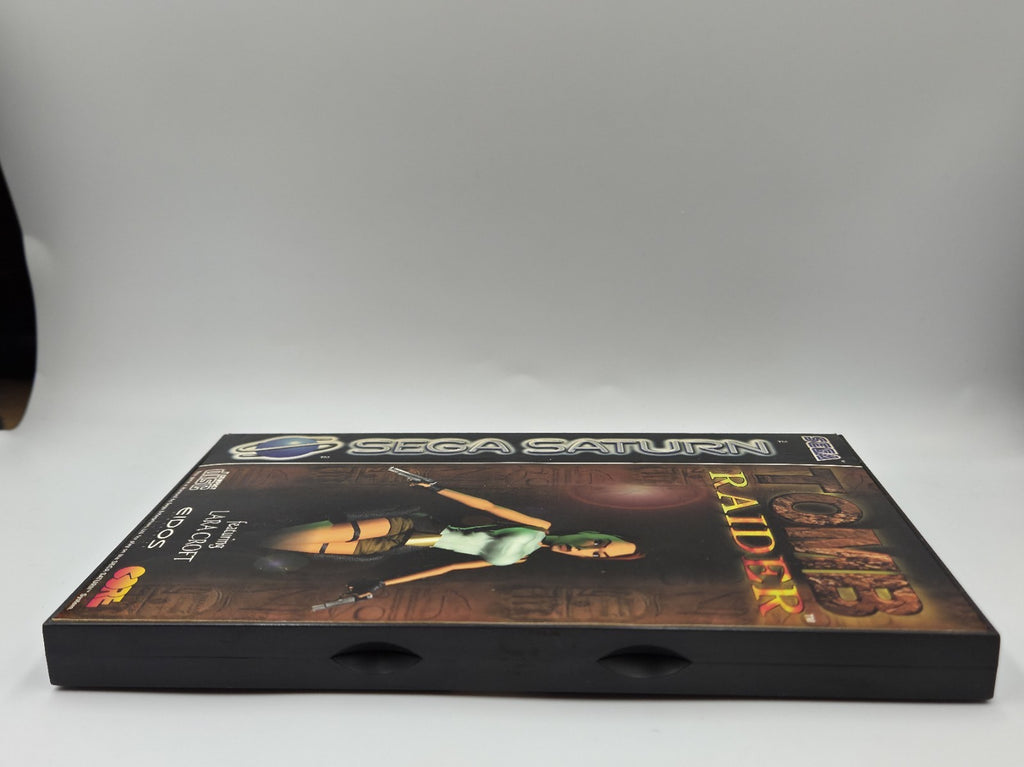 Sega Saturn Spiel Tomb Raider mit OVP und Anleitung Multi Language 