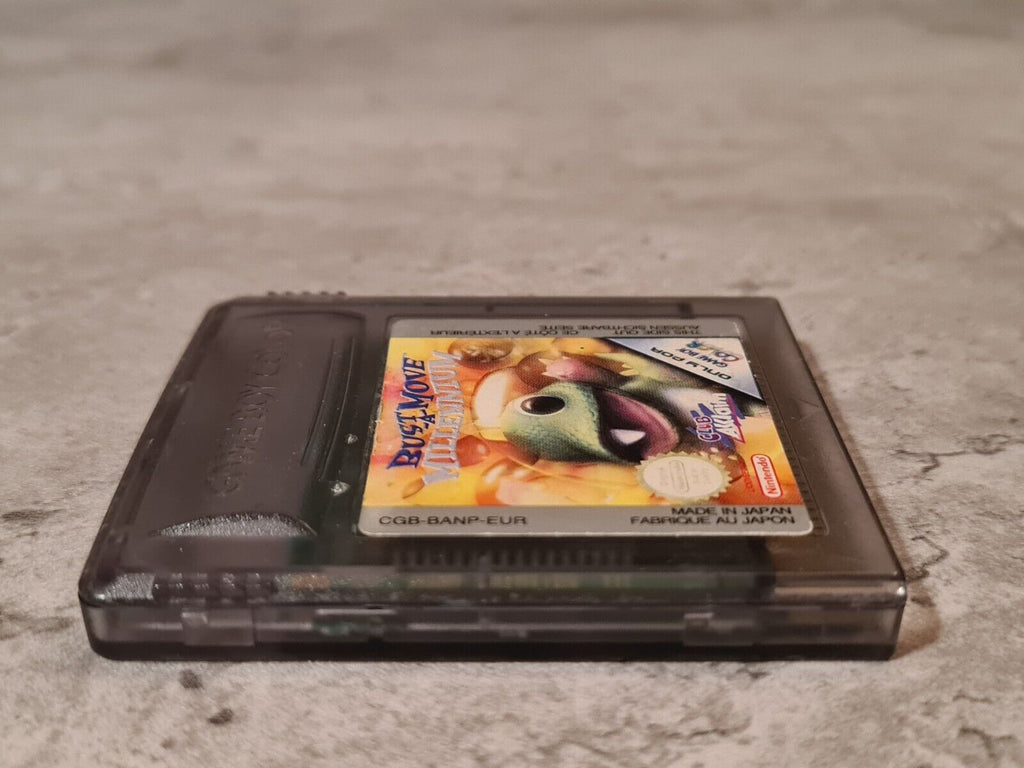 Nintendo Game Boy Color Spiel Bust-A-Move Millennium EUR Modul - T-Retro-Games 