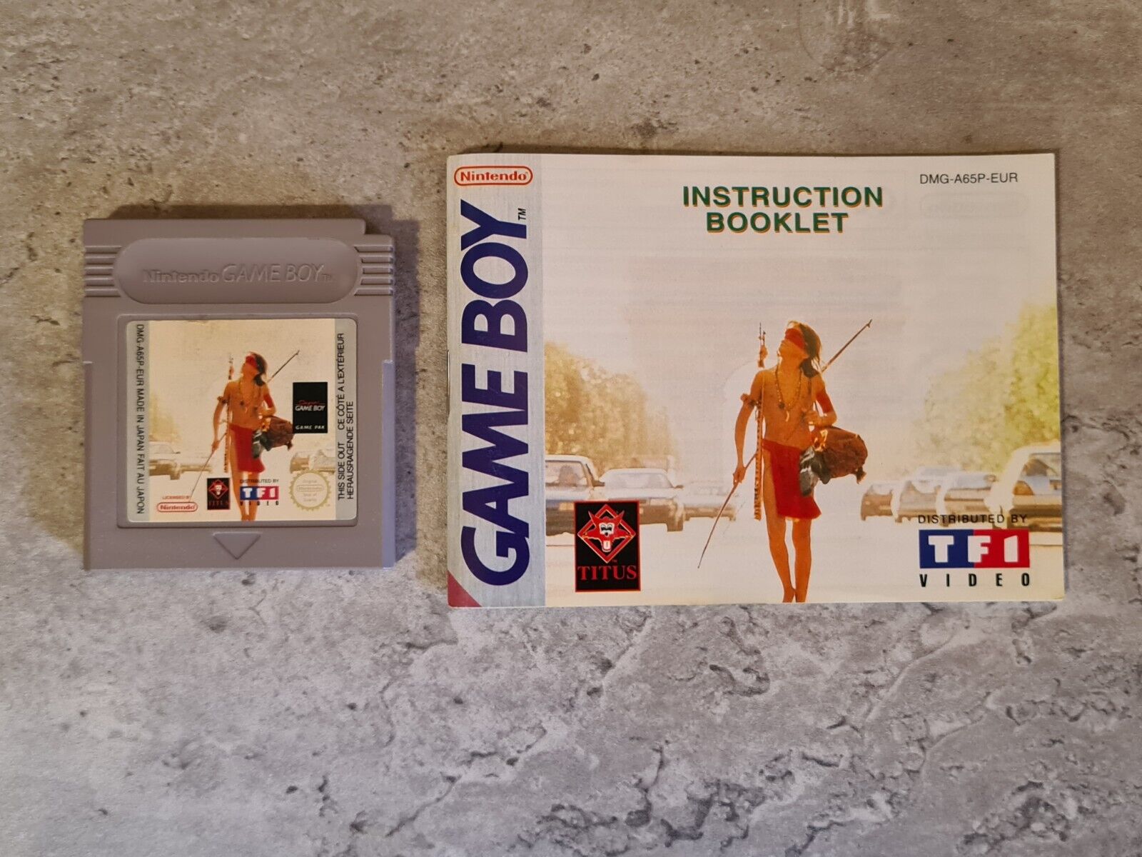 Nintendo Game Boy Classic Un Indien Dans La Ville mit OVP und Anleitung EUR - T-Retro-Games 