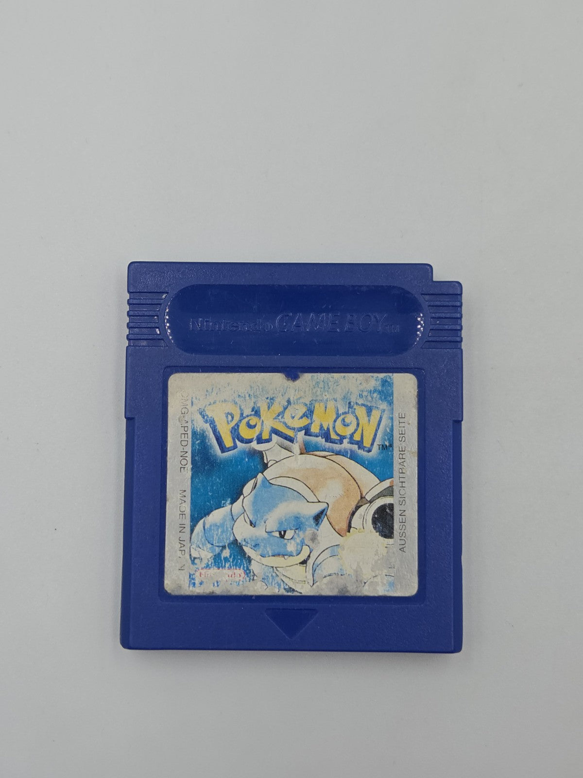 Nintendo Game Boy Classic Spiel Pokemon Blaue Edition Modul NOE speichert