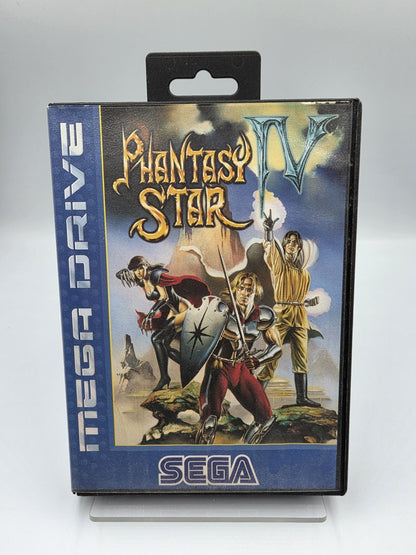 Sega Mega Drive Spiel Phantasy Star IV mit OVP und Anleitung Multi Language 
