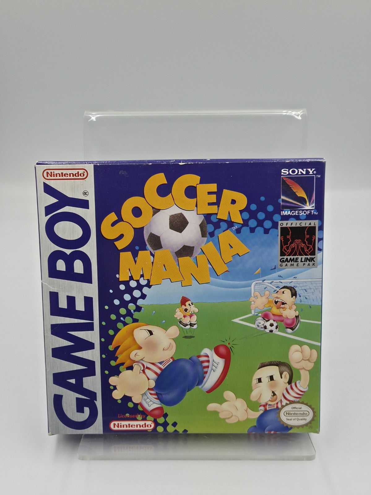 Nintendo Game Boy Classic Soccer Mania mit OVP und Anleitung USA