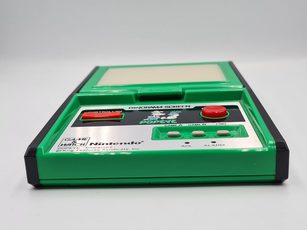 Nintendo Game & Watch Popeye OVP Panorama Screen PG-92 1983 - T-Retro-Games 