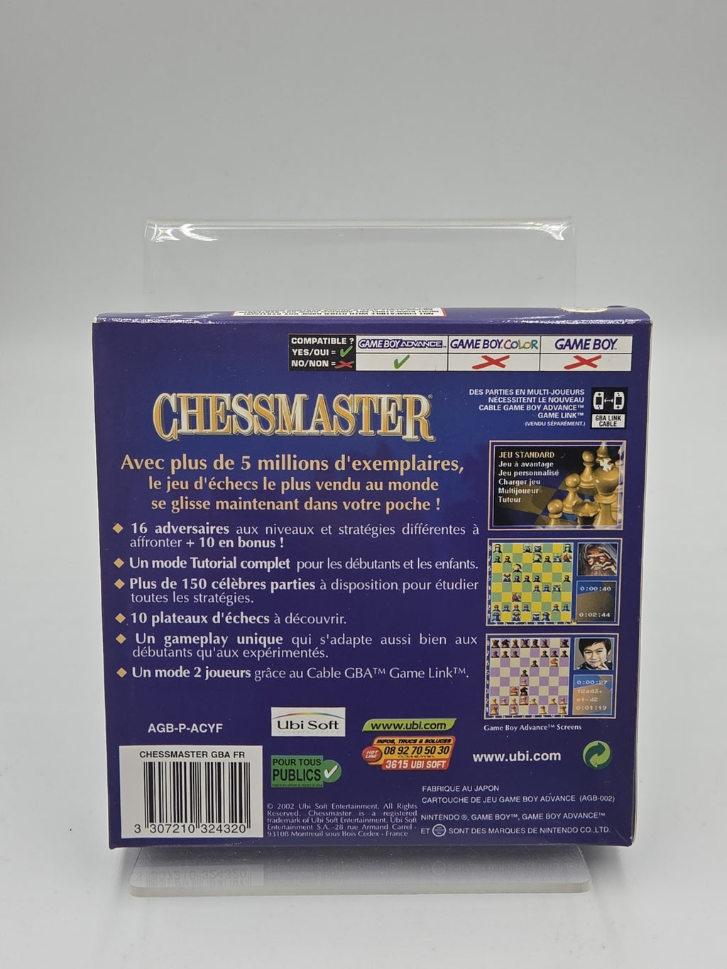 Nintendo Game Boy Advance Spiel Chessmaster mit OVP und Anleitung FRA