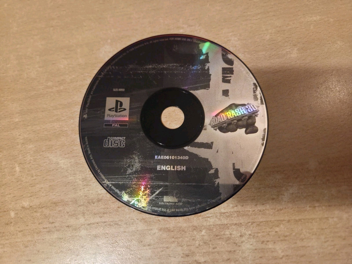 PS1 Playstation 1 Road Rash 3D nur CD Disc only