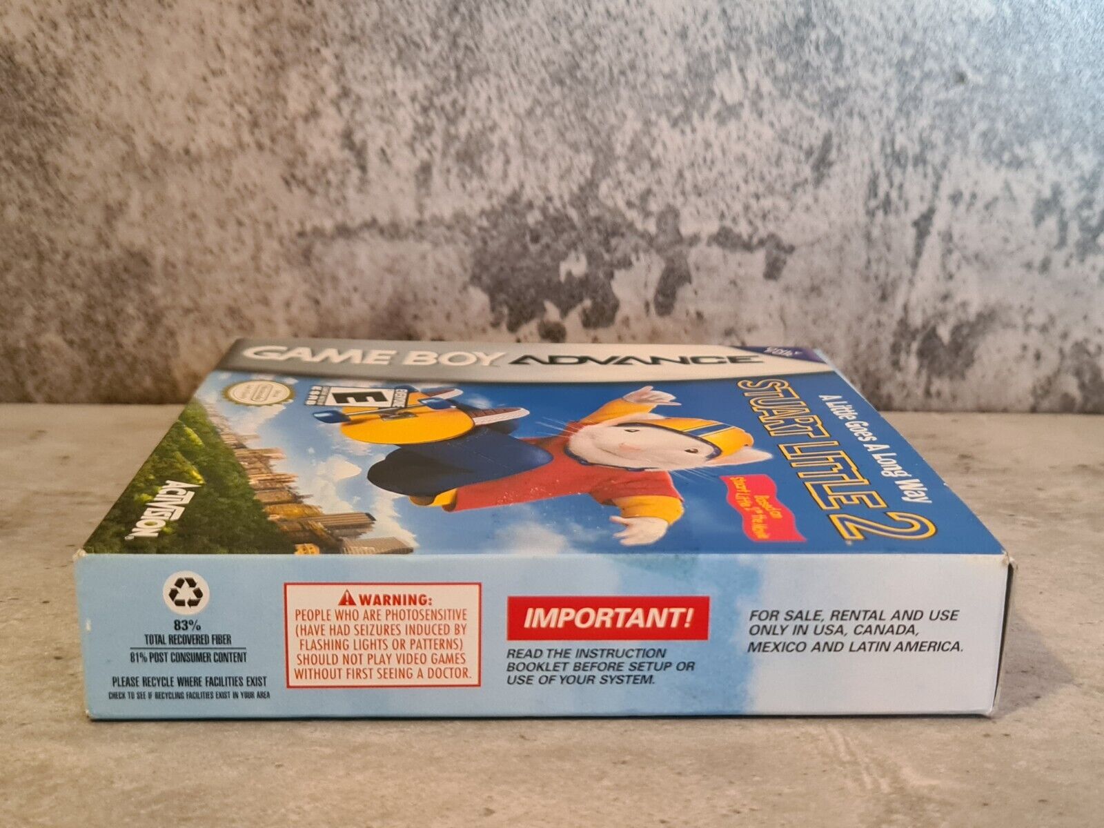 Nintendo Game Boy Advance Spiel Stuart Little 2 mit OVP und Anleitung USA - T-Retro-Games 