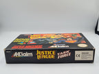 SNES Super Nintendo Justice League Task Force mit OVP und Anleitung EUR - T-Retro-Games 