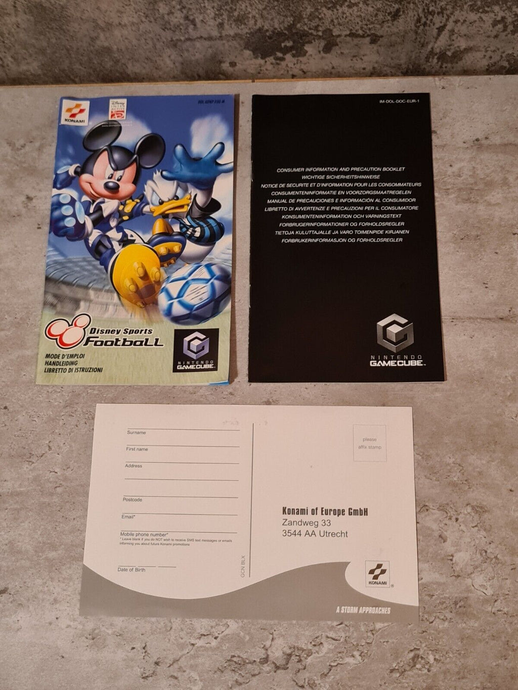 Nintendo GameCube Disney Sports Football mit OVP und Anleitung EUU - T-Retro-Games 