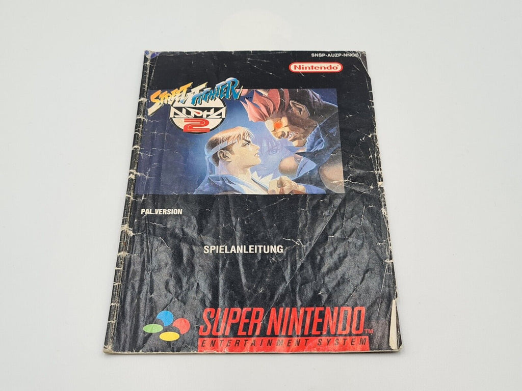 SNES Super Nintendo Street Fighter Alpha 2 mit OVP und Anleitung NOE - T-Retro-Games 