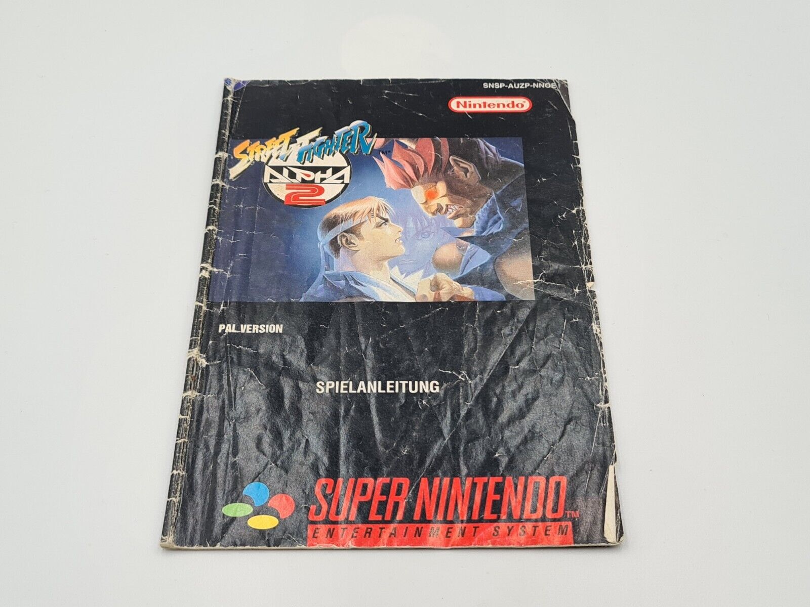 SNES Super Nintendo Street Fighter Alpha 2 mit OVP und Anleitung NOE - T-Retro-Games 