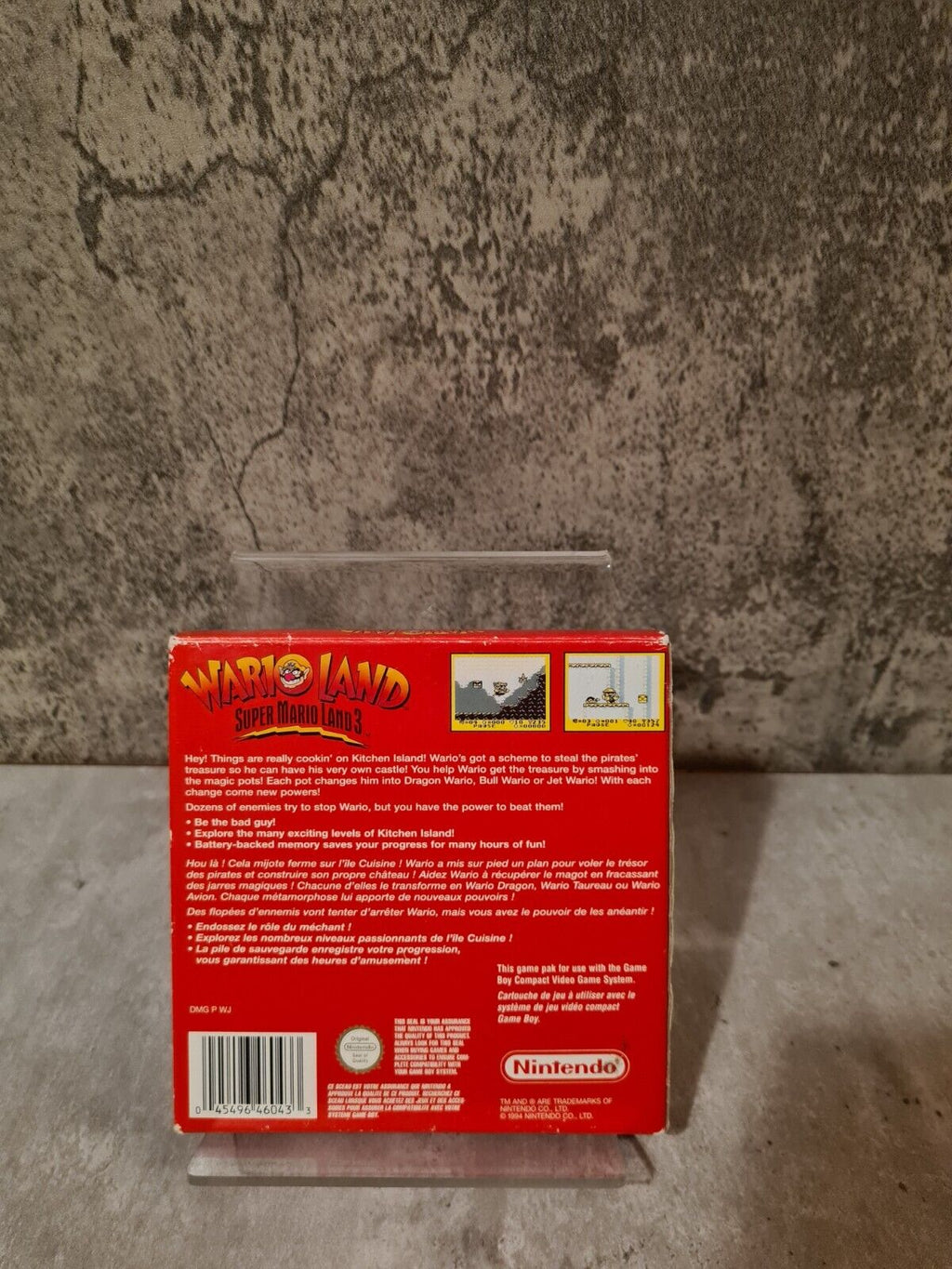 Nintendo Game Boy Wario Land Super Mario Land 3 mit OVP und Anleitung FAH - T-Retro-Games 