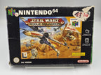 N64 Nintendo 64 Spiel Star Wars Rogue Squadron mit OVP und Anleitung NOE