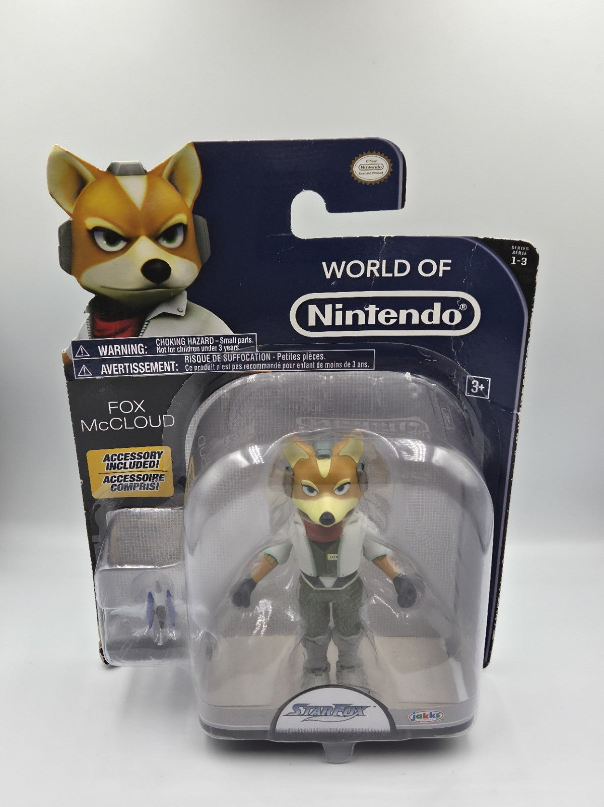  World of Nintendo Collectible Figur Figurine Fox McCloud Neu New Sealed