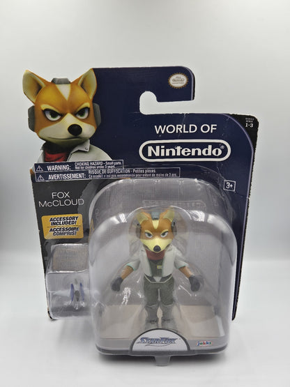  World of Nintendo Collectible Figur Figurine Fox McCloud Neu New Sealed
