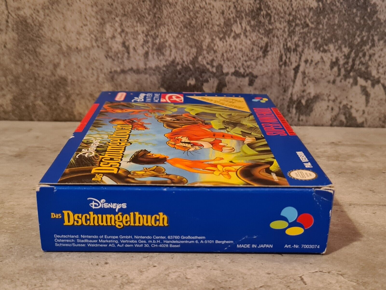 SNES Super Nintendo Disneys Das Dschungelbuch mit OVP und Anleitung NOE - T-Retro-Games 