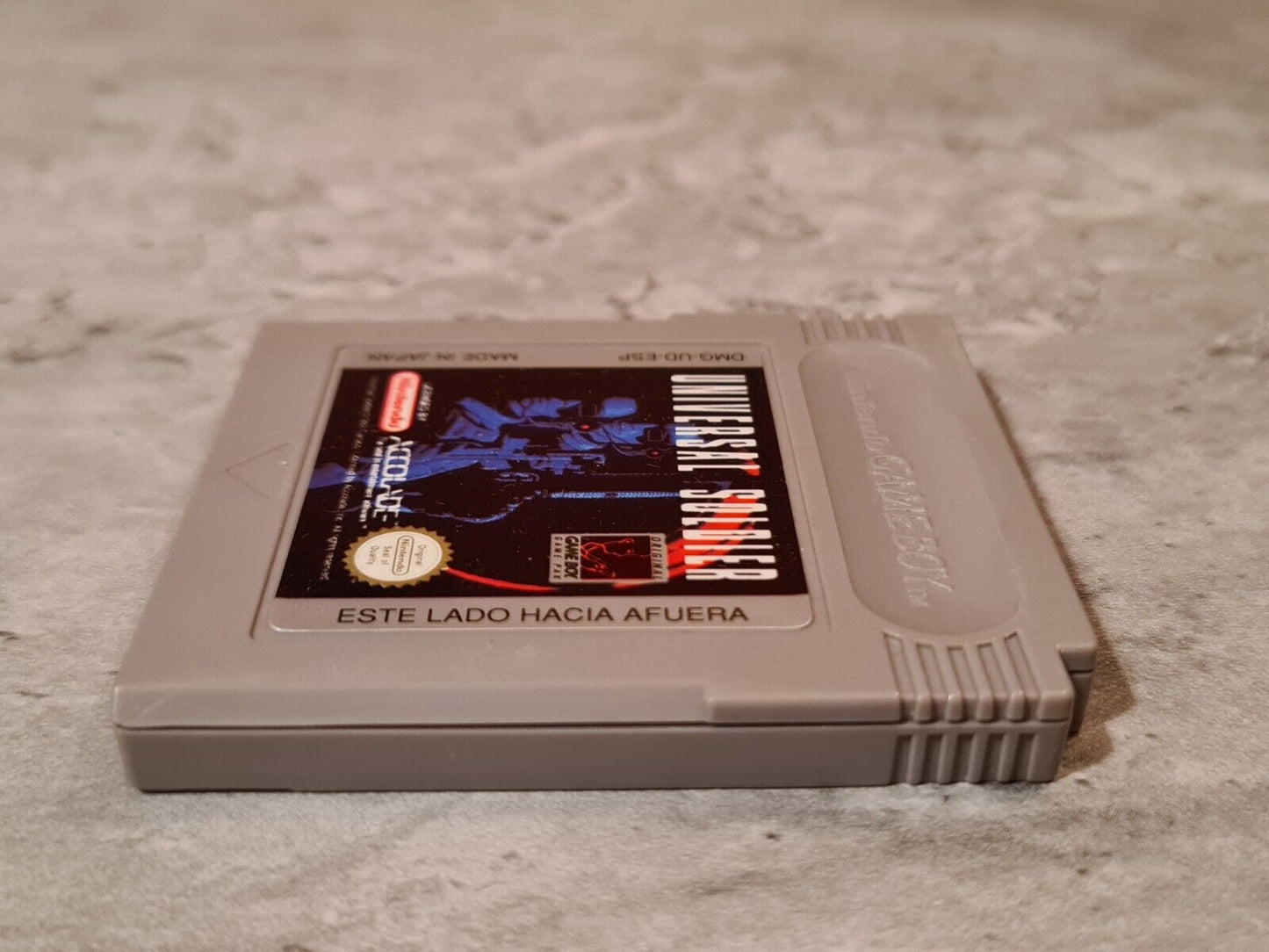 Nintendo Game Boy Classic Spiel Universal Soldier Modul USA - T-Retro-Games 