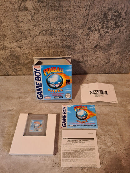 Nintendo Game Boy Classic Pinball Deluxe mit OVP und Anleitung EUR - T-Retro-Games 