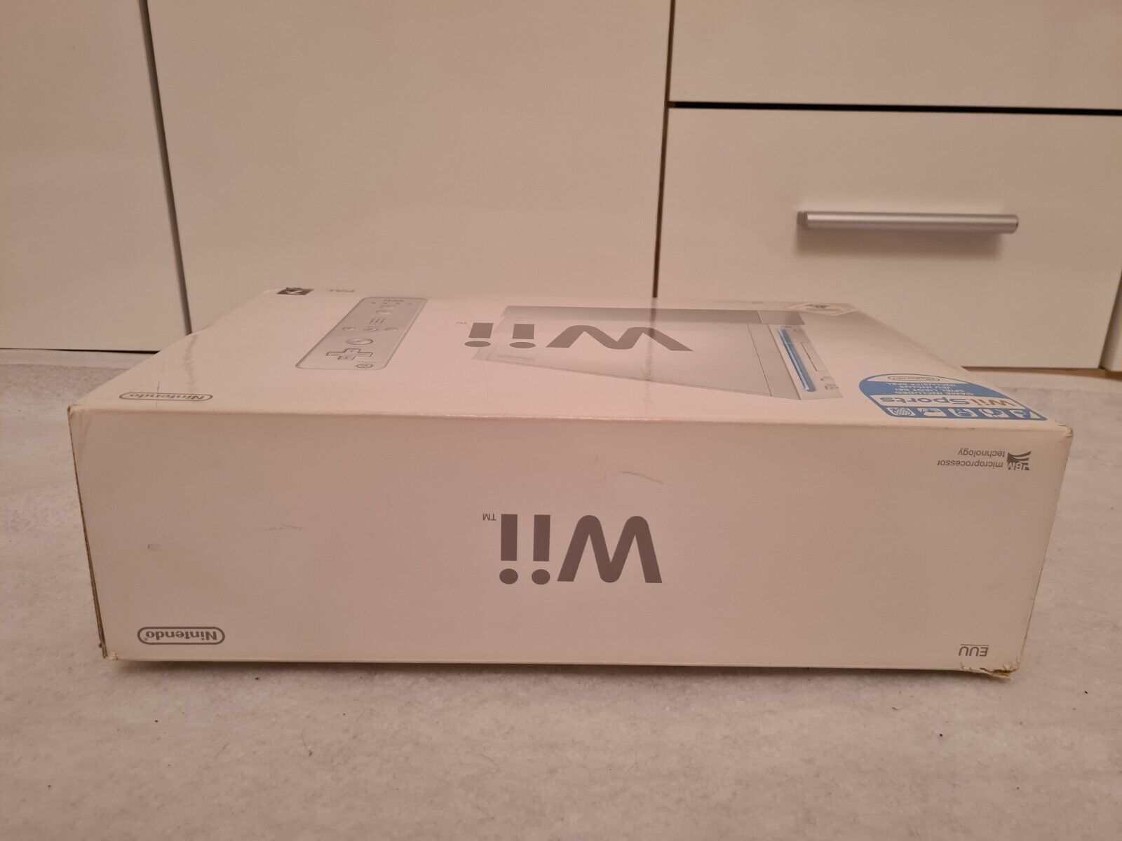 Nintendo Wii Konsole Weiß White OVP mit Wii Sports - T-Retro-Games 