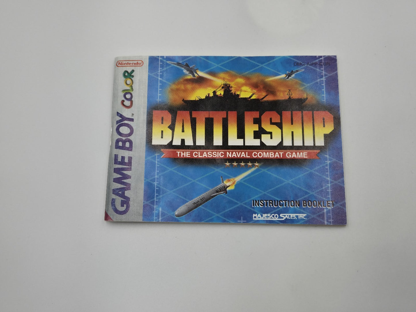 Nintendo Game Boy Color Battleship mit OVP und Anleitung EUR