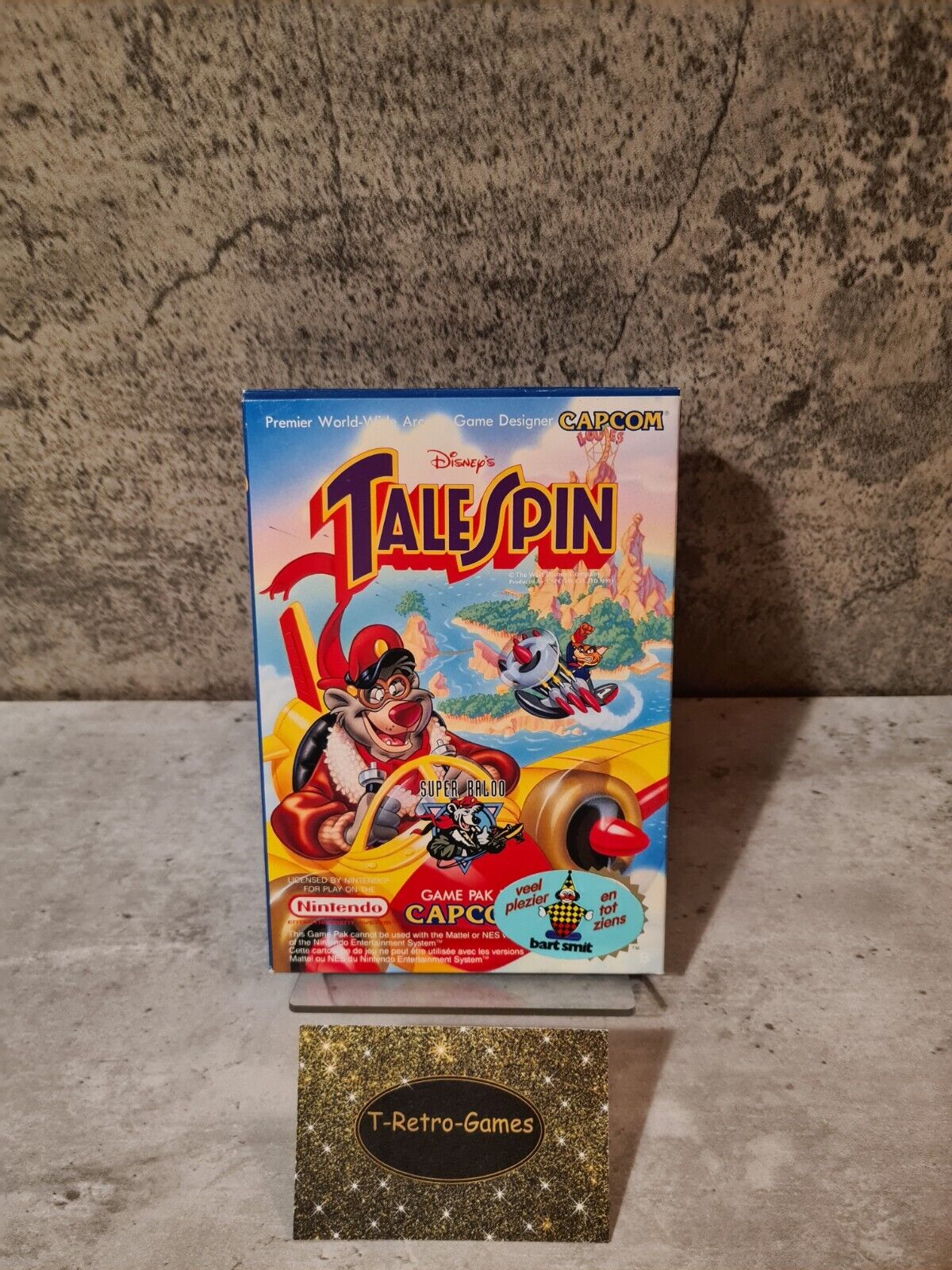Nintendo NES Disney's TaleSpin mit OVP und Anleitung FRA - T-Retro-Games 