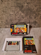 SNES Super Nintendo Striker mit OVP und Anleitung NOE - T-Retro-Games 