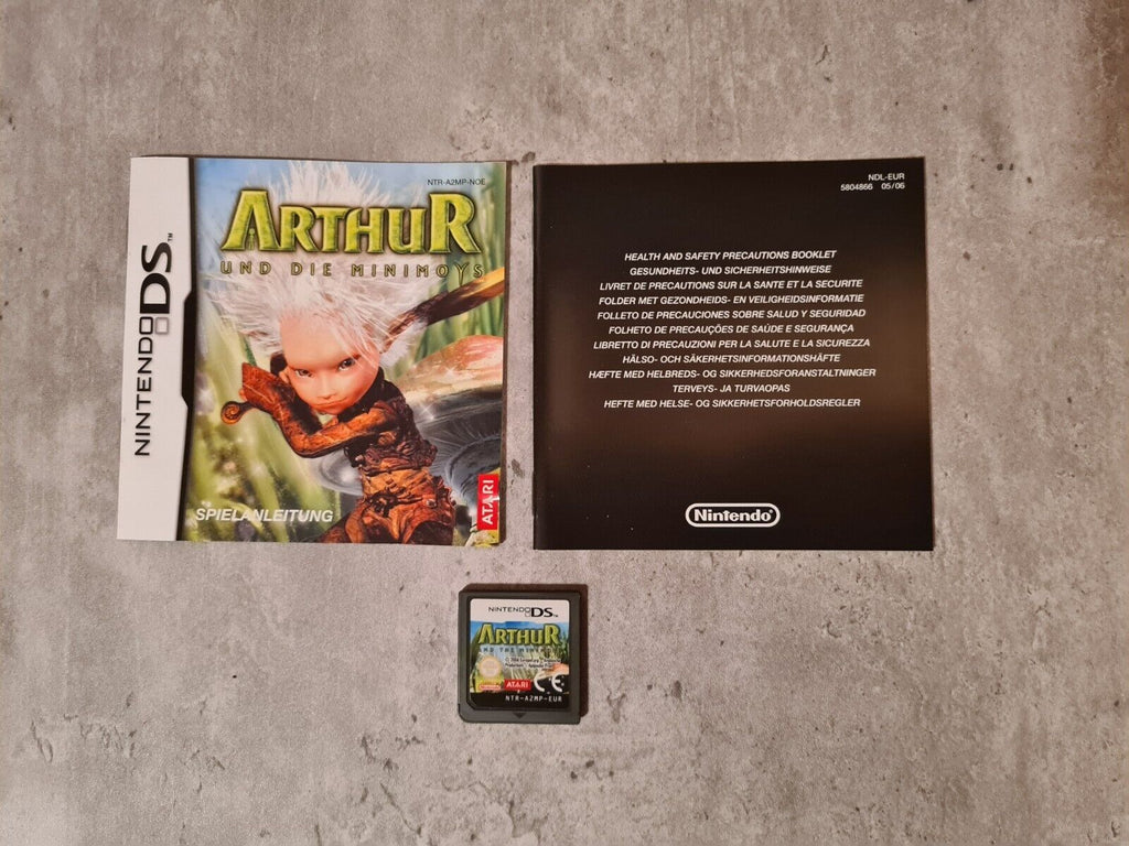 Nintendo DS Arthur und die Minimoys mit OVP und Anleitung NOE - T-Retro-Games 