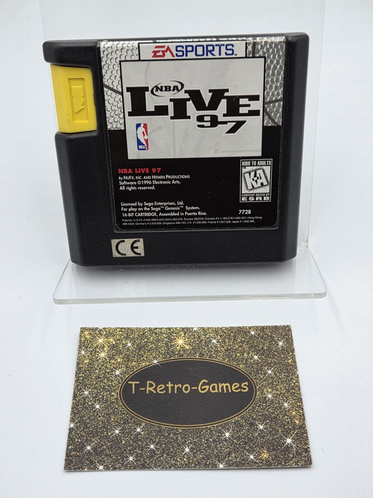 Sega Mega Drive NBA Live 97 Modul - T-Retro-Games 