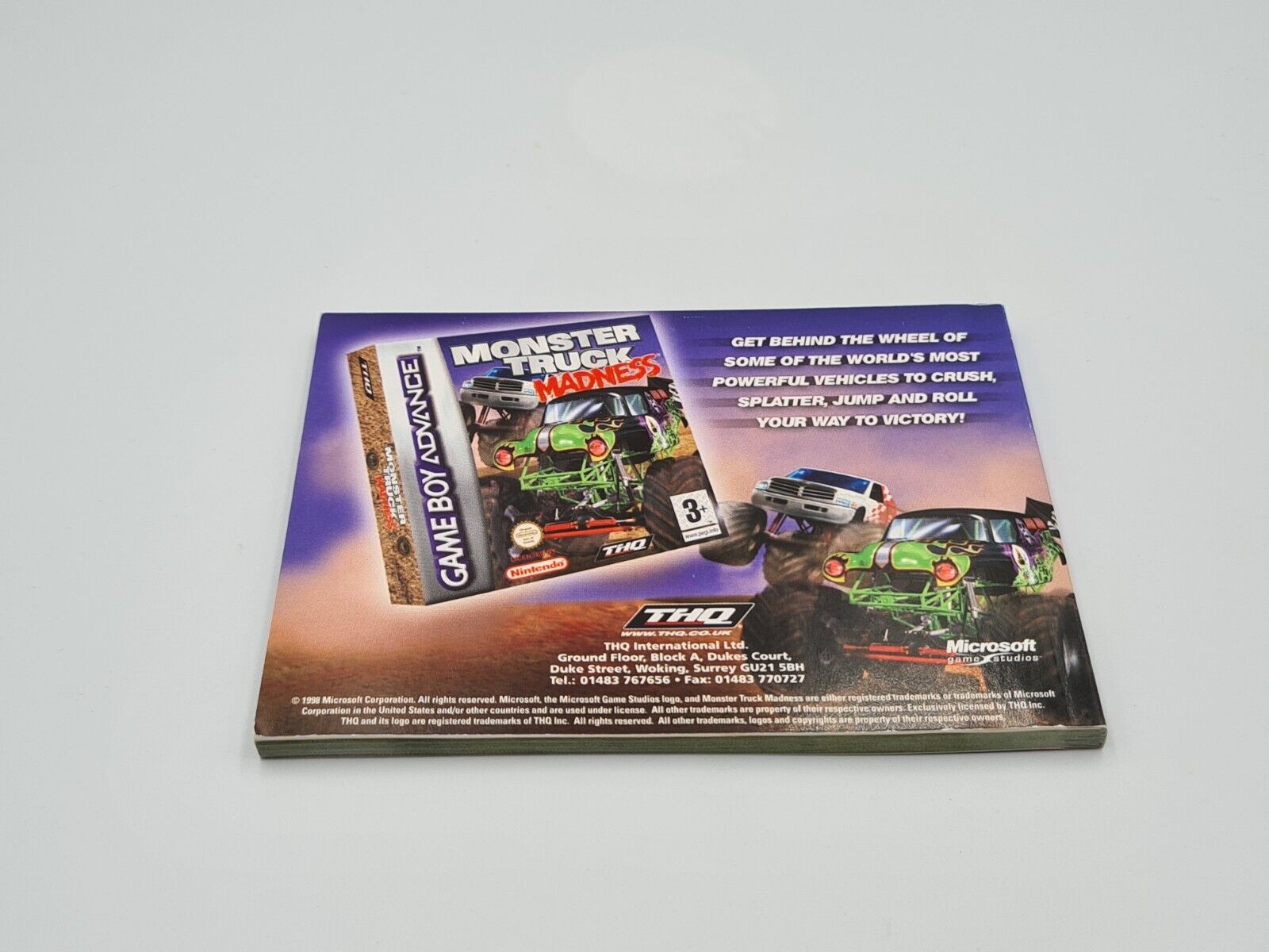 Nintendo Game Boy Advance Oddworld Munch's Odysee mit OVP und Anleitung EUR - T-Retro-Games 