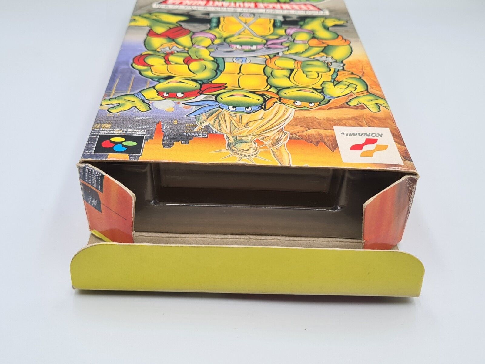 SFC Super Famicom Turtles in Time mit OVP und Anleitung Japan - T-Retro-Games 
