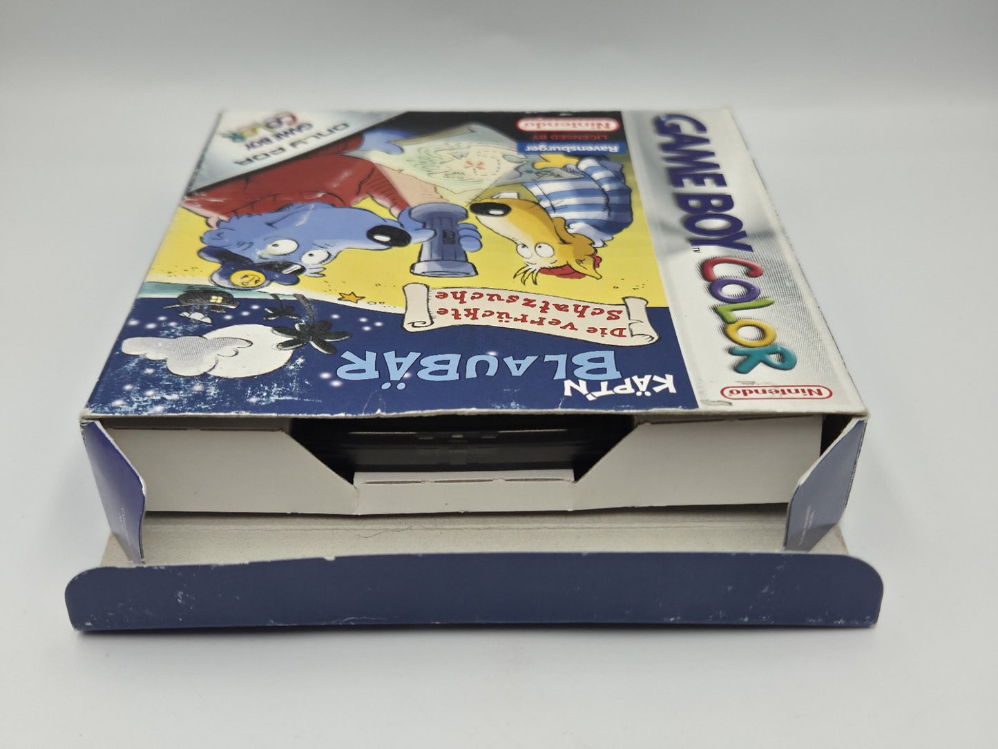 Game Boy Color Käpt'n Blaubär Die verrückte Schatzsuche mit OVP + Anleitung NOE