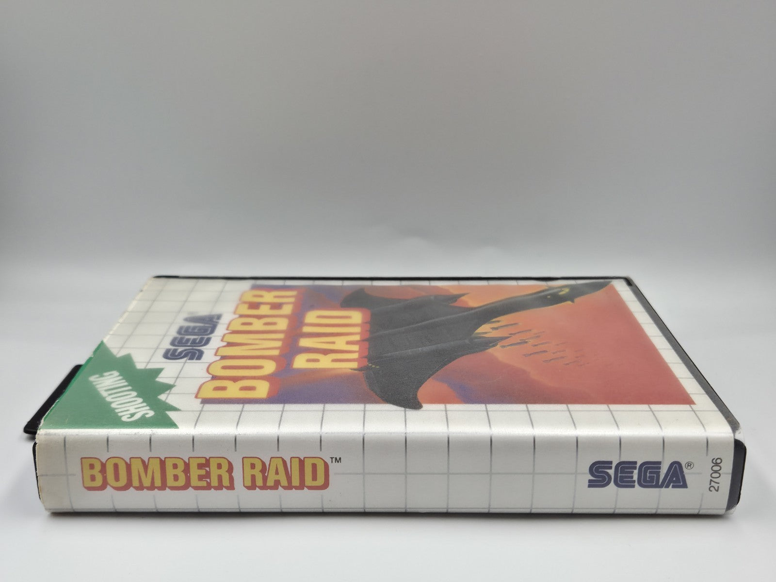 Sega Master System Spiel Bomber Raid mit OVP und Anleitung Multilingual 