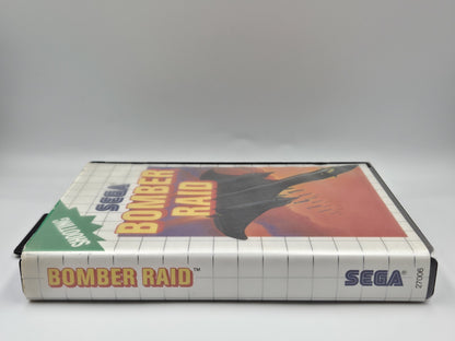 Sega Master System Spiel Bomber Raid mit OVP und Anleitung Multilingual 