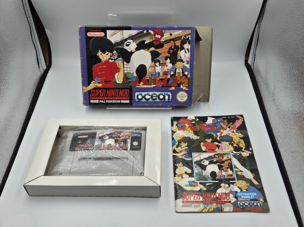 SNES Super Nintendo Spiel Ranma 1/2 mit OVP und Anleitung UKV