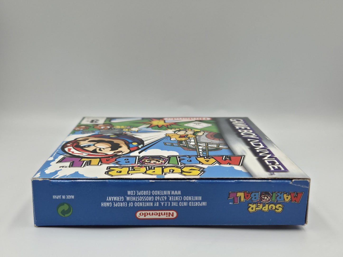 Nintendo Game Boy Advance Super Mario Ball mit OVP und Anleitung EUR