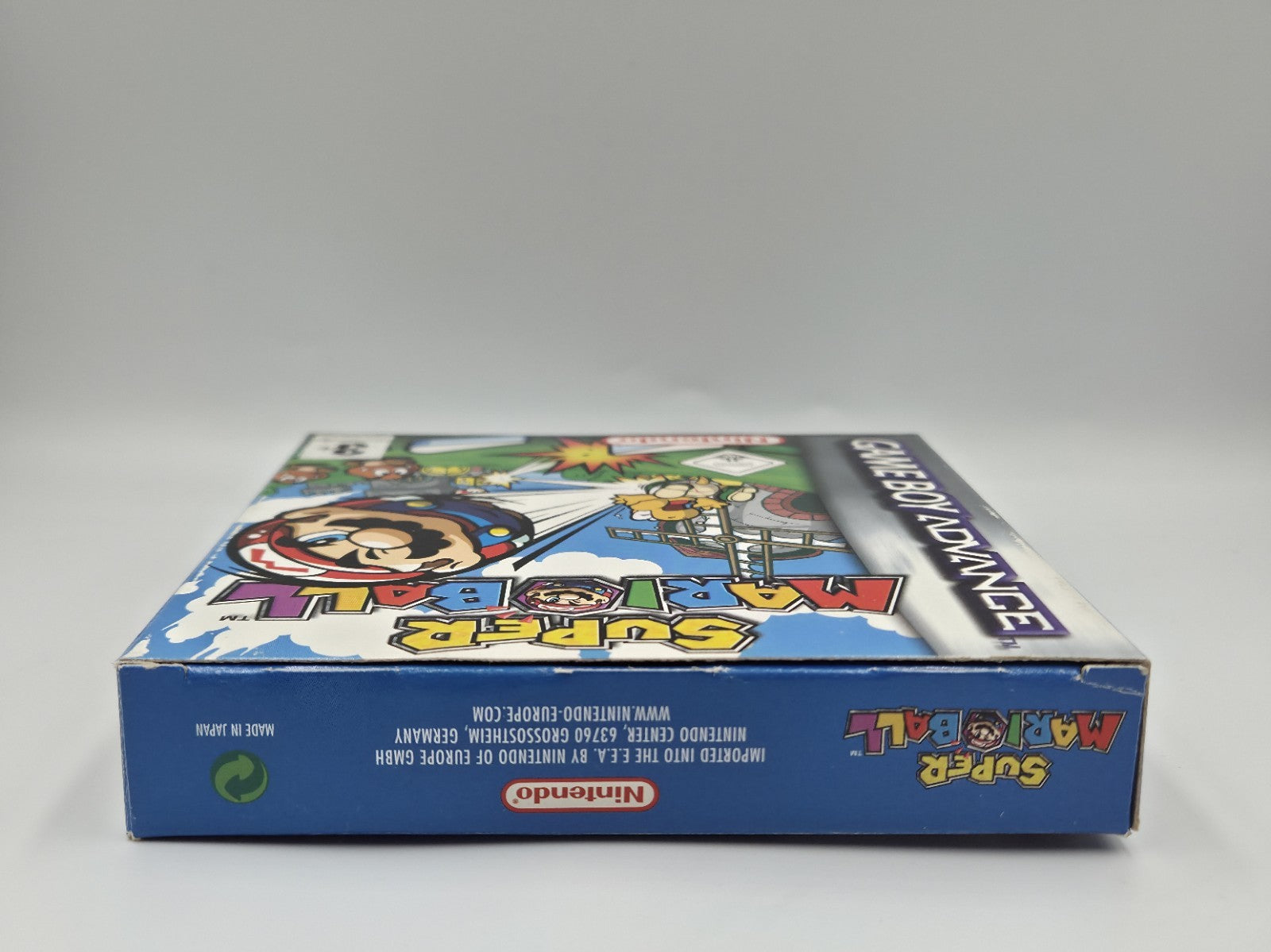 Nintendo Game Boy Advance Super Mario Ball mit OVP und Anleitung EUR