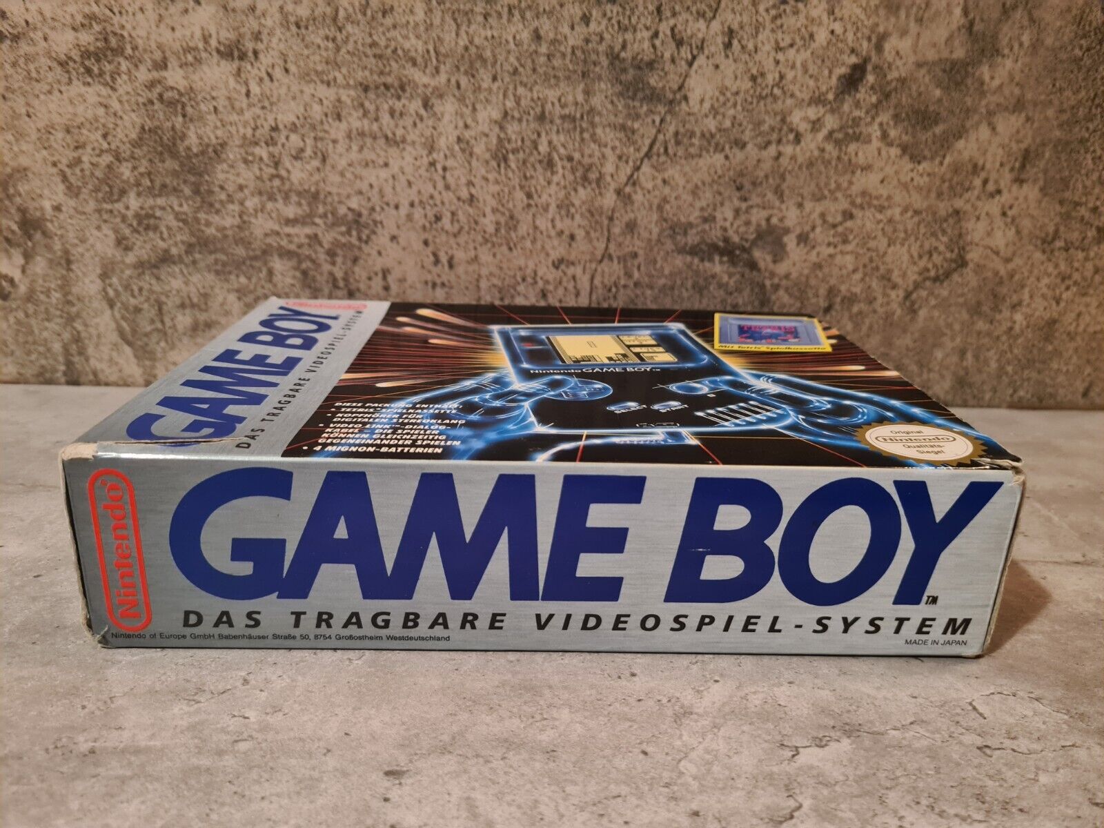 Game Boy Classic Konsole Console Tetris OVP NOE Deutsch - T-Retro-Games 