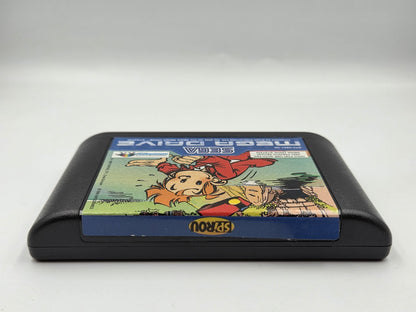 Sega Mega Drive Spiel Robbedoes / Spirou mit OVP und Anleitung Multi Language 