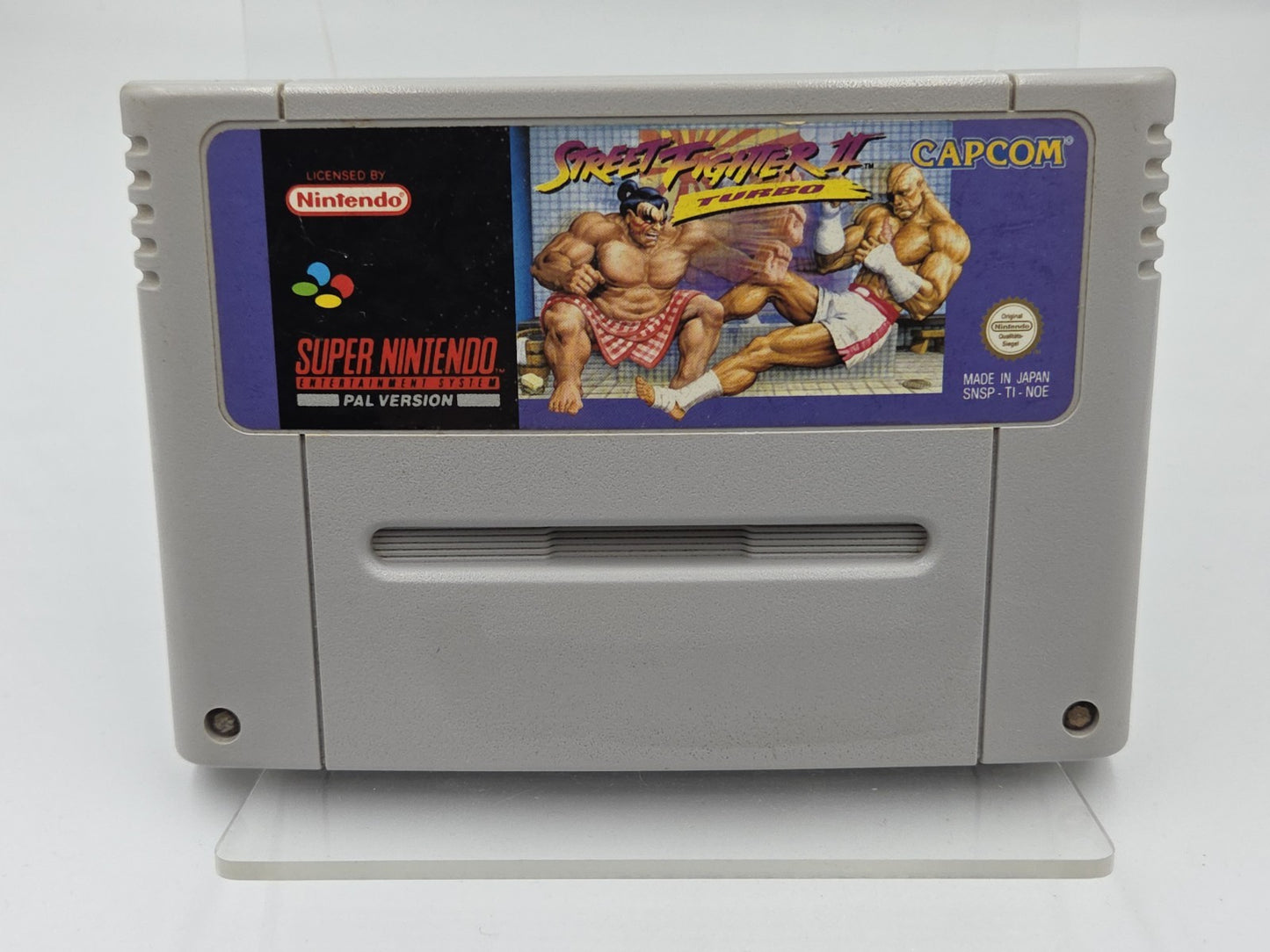 SNES Super Nintendo Spiel Street Fighter II 2 Turbo NOE Modul