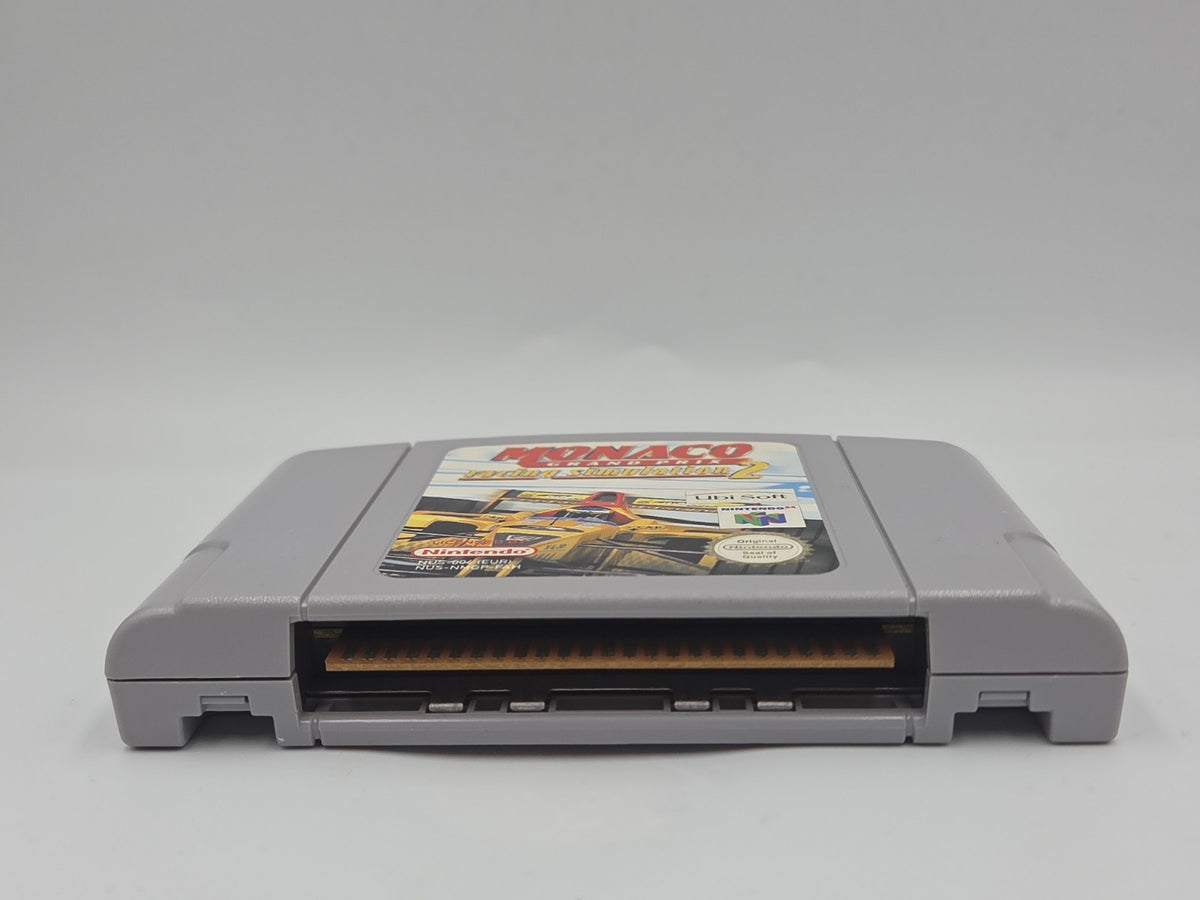 N64 Nintendo 64 Spiel Monaco Grand Prix Racing Simulation 2  Modul EUR
